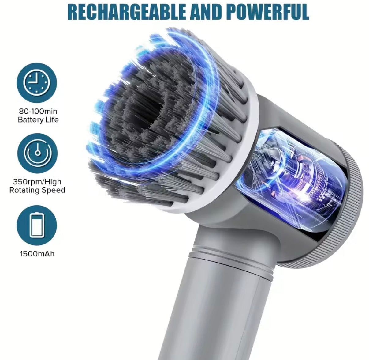 Electric cleaning brush